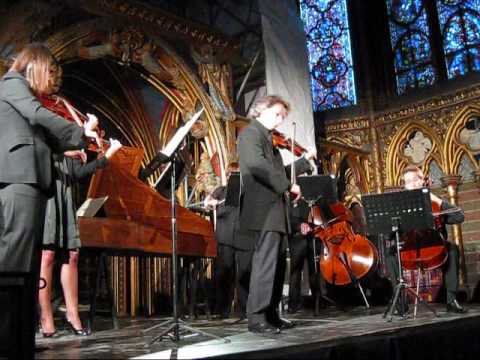 "Les Solistes Francais" Play Bach Sainte-Chappelle, Paris