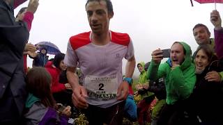 Kilian Jornet 's attack ataque in Zegama Aizkorri 2016