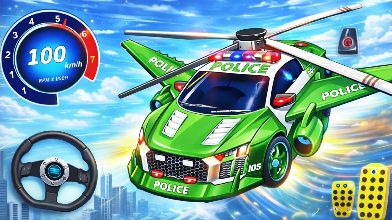This Car Can Fly! - Insane Flying Car Gameplay Adventure Fun Game - Android Gameplay