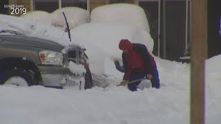 Helpful neighbor creates volunteer list to assist with snow shoveling