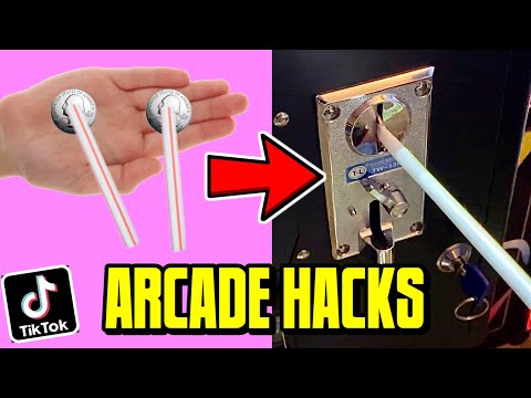 Testing VIRAL TikTok ARCADE HACKS! (OMG!!)
