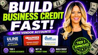 Famous Build BUSINESS Credit FAST with Vendor Accounts! Net 30 Accounts! Tier 1 Accounts! Build EIN Credit! Net Worth
