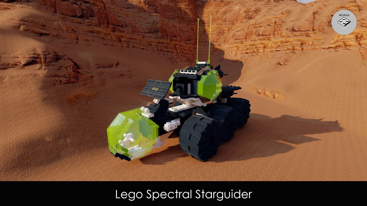 Lego Blacktron Spectral Starguide 6933 done in Studio 2.0 | Speed Build