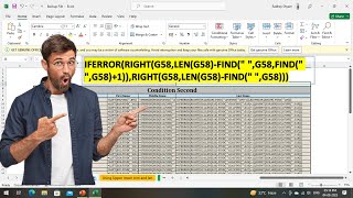 Data Extraction with RIGHT, LEN, and FIND Combo! #learnexcel