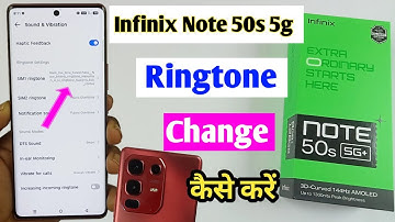 Infinix note 50s me ringtone kaise change kare / infinix note 50s me ringtone kaise lagaye
