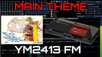 [Furnace] Final Fantasy Main Theme Master System FM Remix [YM2413]