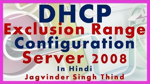✅ how to Create Exclusion Range in DHCP in Server 2008 and also verify the configuration on client