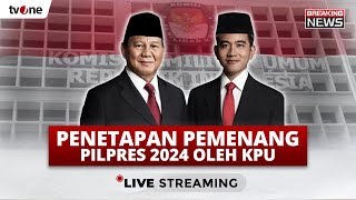 [BREAKING NEWS] Penetapan Prabowo-Gibran Sebagai Presiden dan Wakil Presiden Terpilih 2024 | tvOne