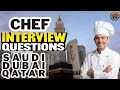 Chef Interview Questions and Answers for Saudi Arabia, Dubai, Qatar, Bahrain & Kuwait