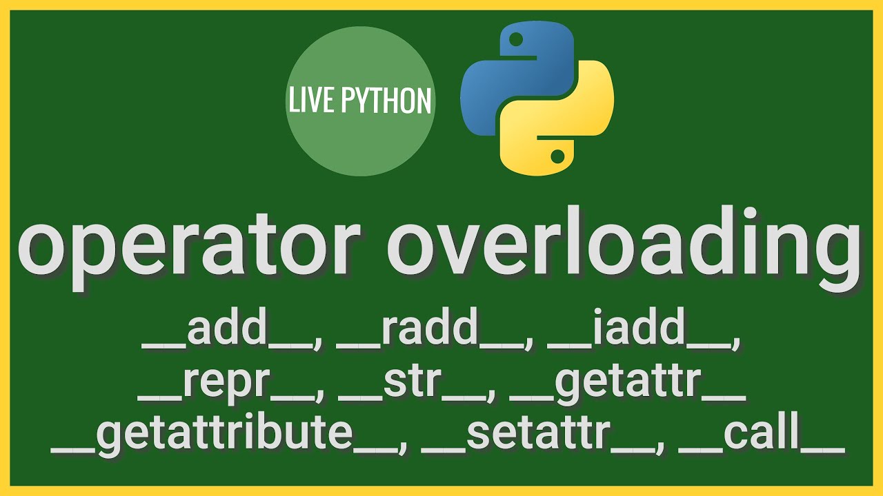 assignment operator python overload