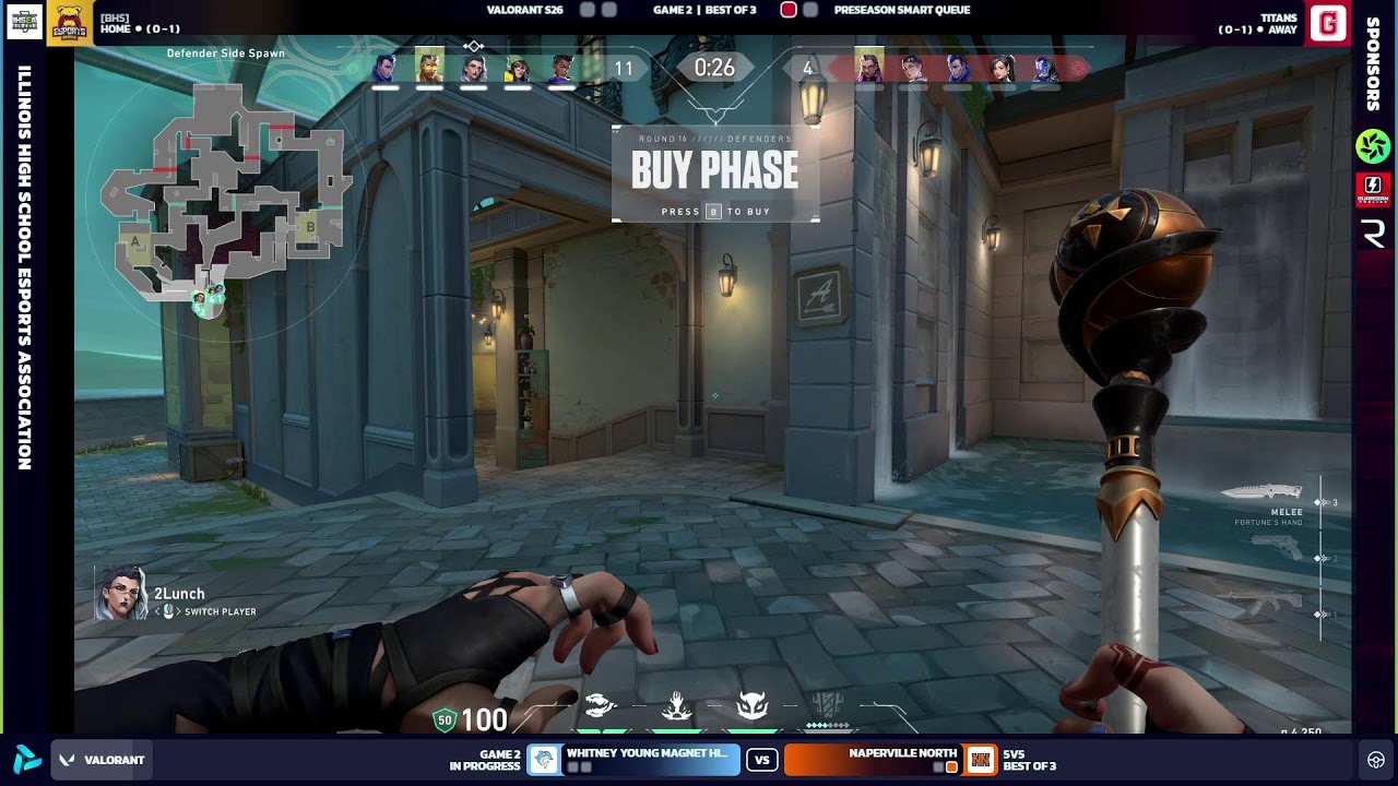 Valorant | Glenwood Titans vs Batavia Bulldogs| IHSEA 2025-26 Preseason