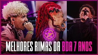 AS MELHORES RIMAS DA BDA 7 ANOS
