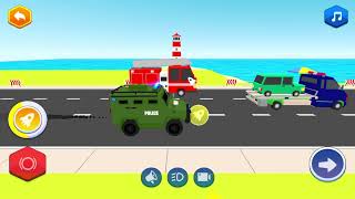 Best Free Android Turbo Car Racing City Patrol : Jump Race Gameplay #game #gameplay screenshot 3