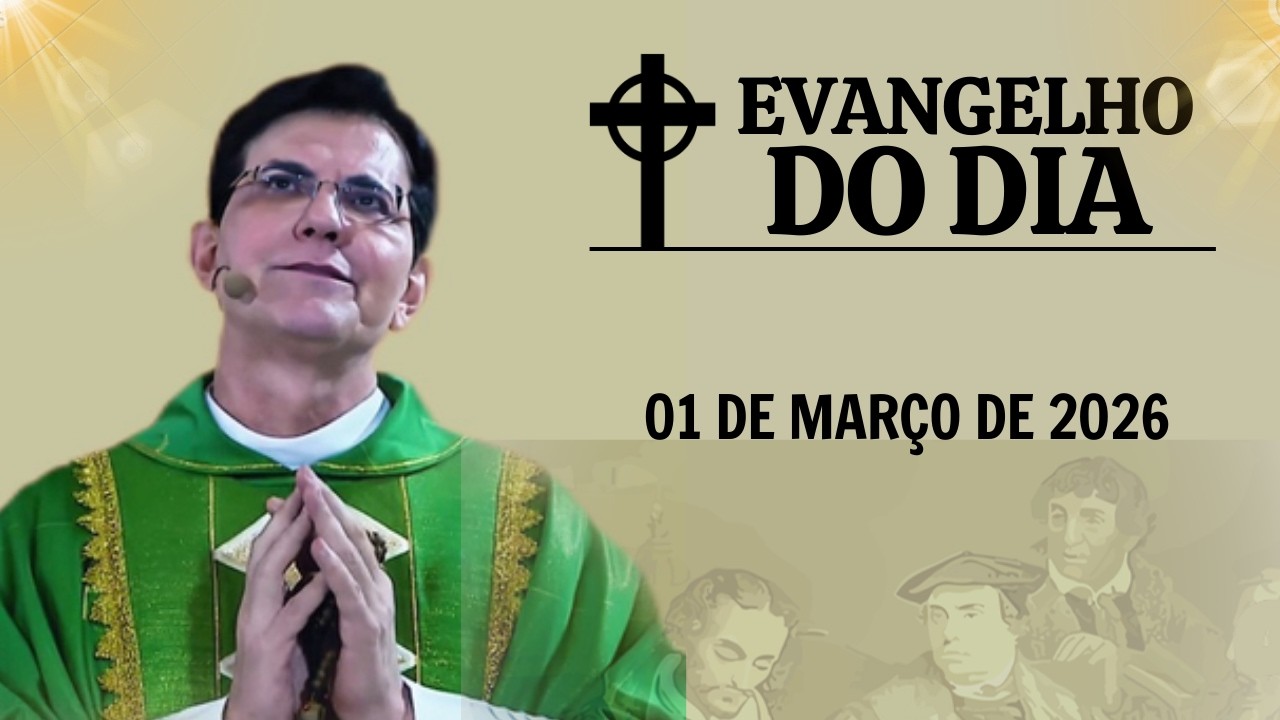 EVANGELHO DO DIA (01.03.2026) | Mt 17, 1 - 9 | Orando com o Pastor Reginaldo Manzott