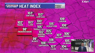 We say goodbye to rain (and Spring); Hello to heat | KXAN weather update June 21