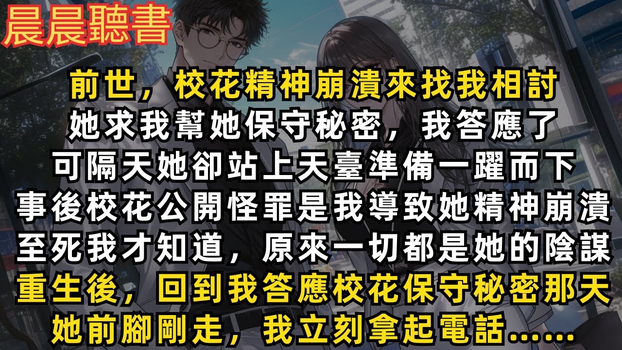 前世，死後我才明白校花為何要公開誣捏我，害我身敗名裂。重生後，回到我答應校花保守秘密那天，她前腳剛走，我立刻拿起電話……
