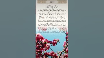 سورة البقرة امن الرسول بما انزل اليه #اكسبلور