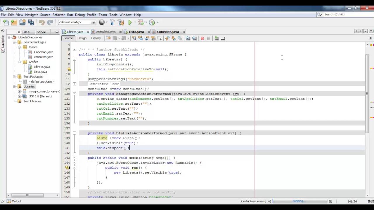 Conectar MySQL con Java y PHP Parte 2 - YouTube