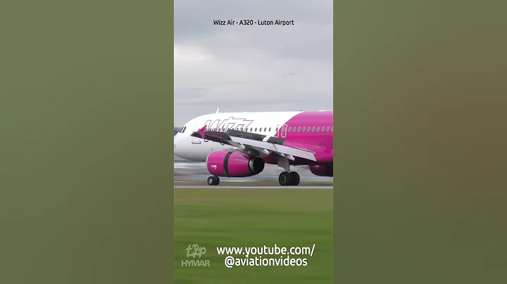 Wizz Airbus A320 Luton Airport #Shorts #Short