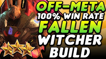 The OFF META Fallen Witcher build IS BACK -  it