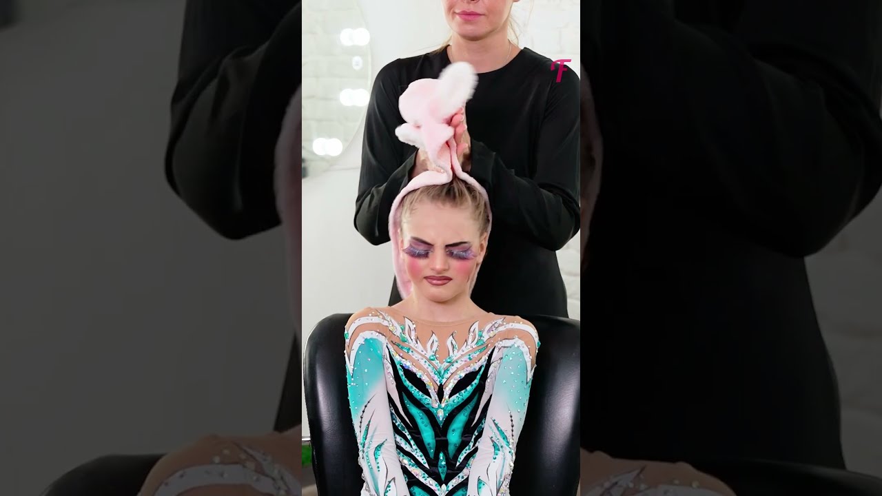 From Competition To Glam Gymnast S Stunning Beauty Transformation Shorts