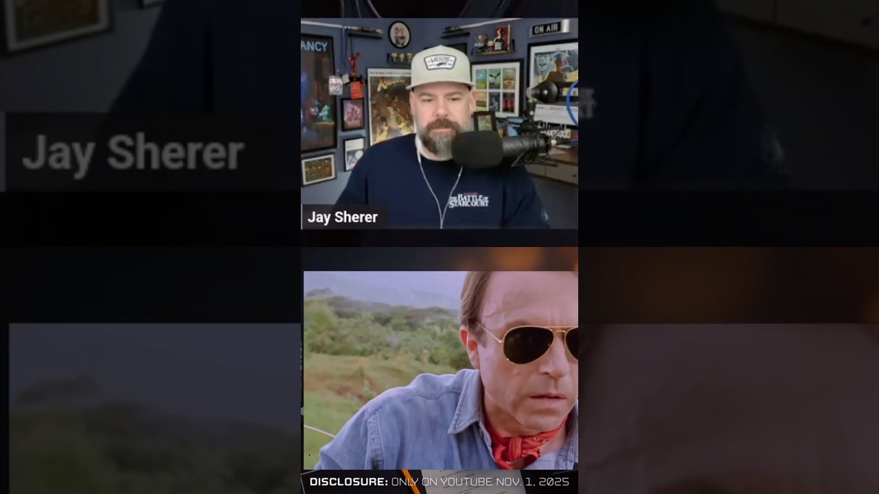 Прямо перед тем, как покажут динозавров...