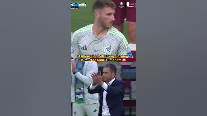 ¡ASÍ REACCIONÓ! 🤔 la cara de Jimmy tras la falla de Santi Giménez #shorts