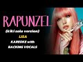LISA RAPUNZEL KIKI SOLO VERSION KAREOKE With BACKING VOCALS mp3