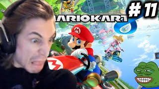 xQc Plays Mario Kart 8 - Part 11 (with chat)