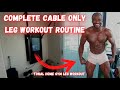 Complete Cable Only Leg Workout Routine | Tonal Home Gym Leg Day