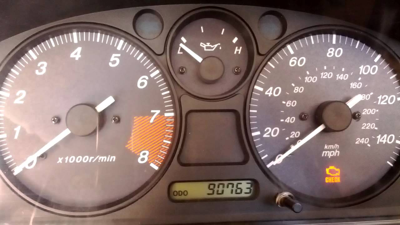 ABS blink codes in car. - YouTube
