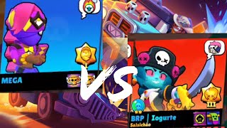 PRO PLAYERS Yt MEGA vs Yt Iogurte in Brawl Stars | TEAM PHYSIC or HYRA?