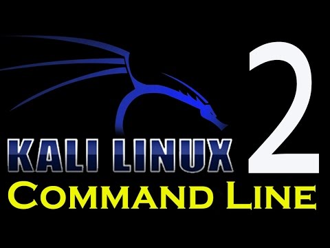 Kali Linux Command Line Tutorials 2 - Working with Directories