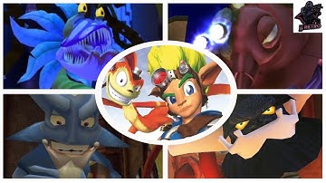 Jak And Daxter The Precursor Legacy - All Bosses + True Ending