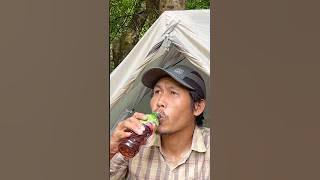 Time to rest with a bottle fresh tea