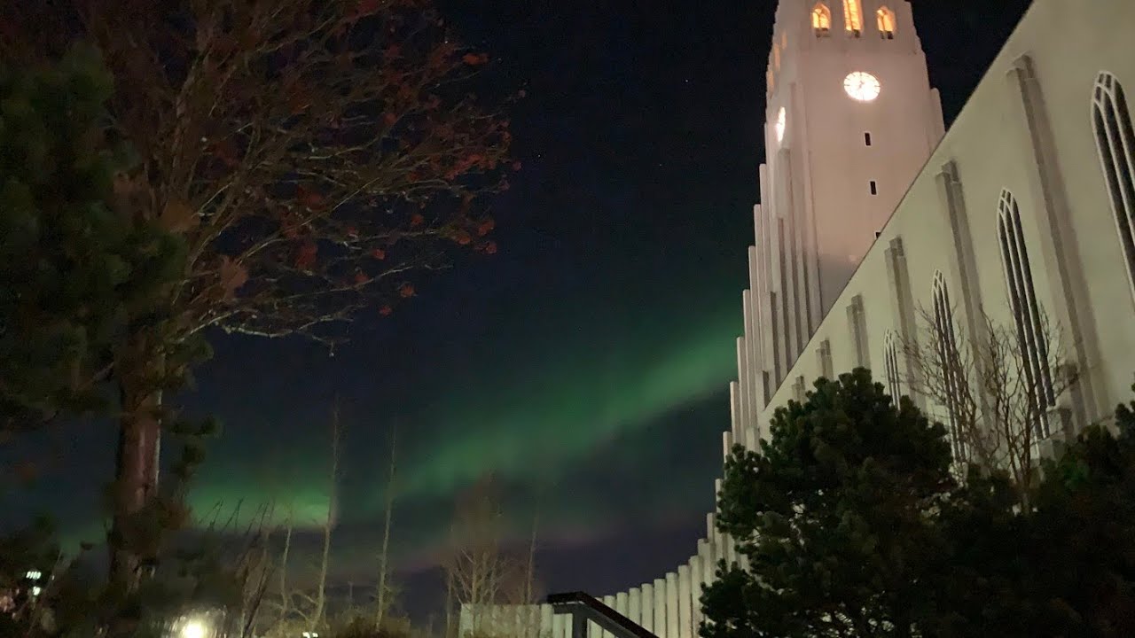 Iceland Footage 2019 Aurora Landscape