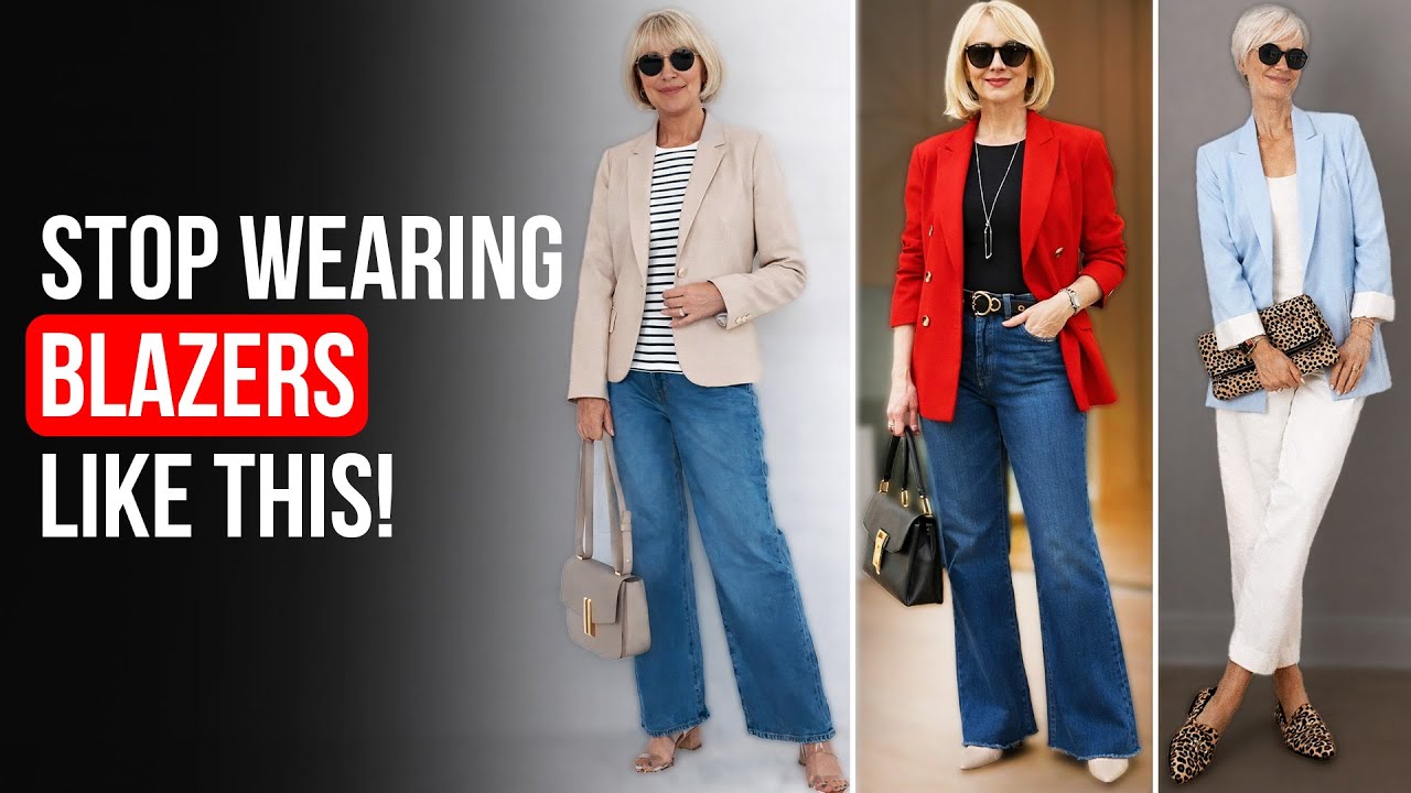 7 GENIUS Blazer Styling Hacks to Look 10x More EXPENSIVE Over 50