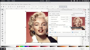Create a Pop Art from any image with Inkscape