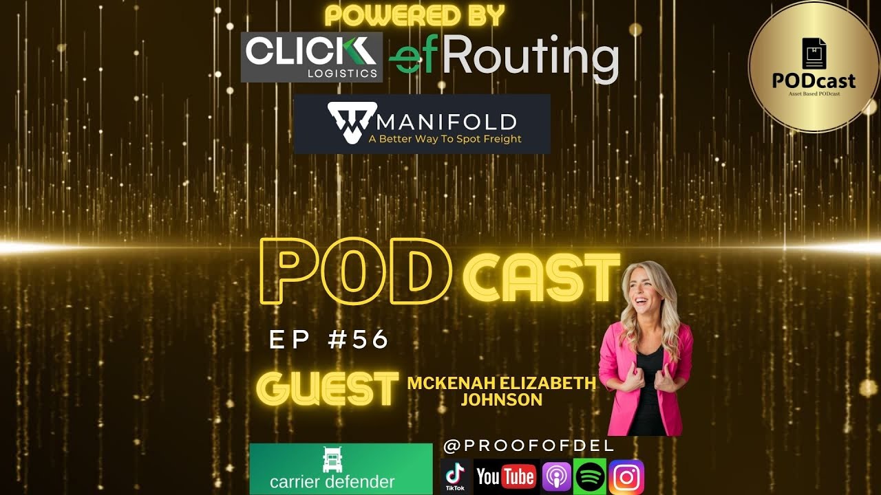 Trucking PODcast Ep 56 McKenah Elizabeth Johnson Ai Sales God YouTube Trucking podcast ep 56 mckenah elizabeth johnson ai sales god youtube
