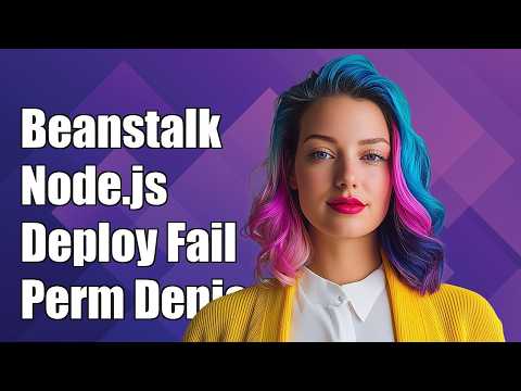 Beanstalk: Node.js deployment - node-gyp fails due to permission denied