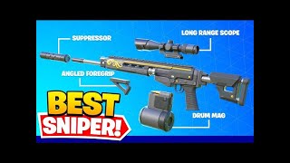 FORTNITE BEST SNIPERS ATTACHMENTS CHAPTER 5 SEASON 2!!