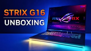 ASUS STRIX G16 (2023) | RTX 4060 (140w) + Intel 7 13650hx | Unboxing