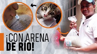 LA MEJOR ARENA PARA GATOS CON ARENA DE RÍO