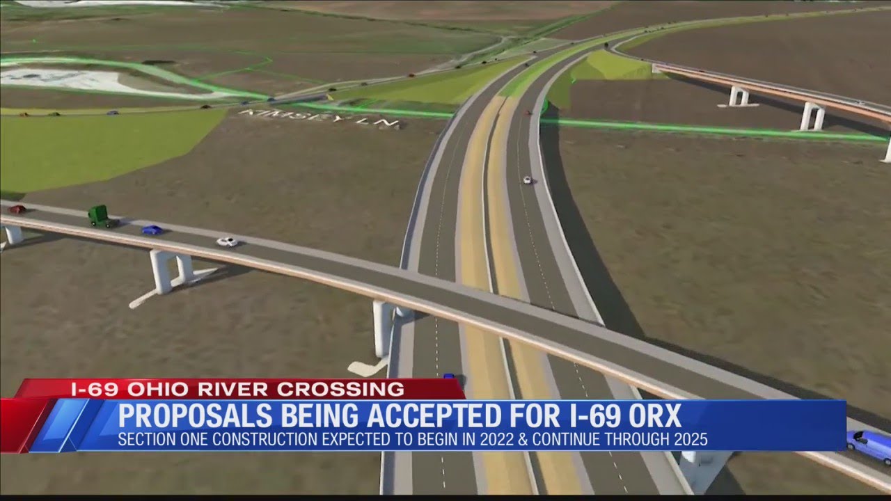 Proposals being accepted for I-69 Ohio River Crossing - YouTube