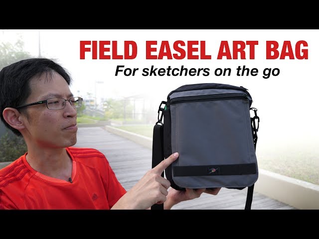 Field Easel Art Bag for sketchers 