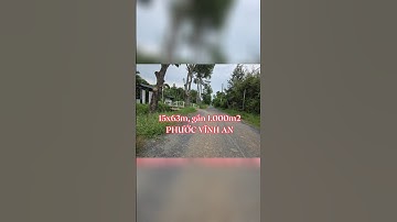 BÁN ĐẤT PHƯỚC VĨNH AN 1.000m2 – CỦ CHI, GẦN CAO TỐC TP.HCM – MỘC BÀI