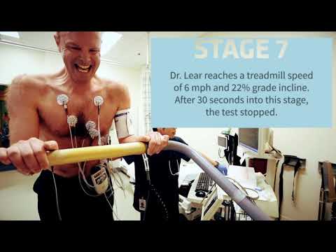 Exercise stress test with Dr. Scott Lear