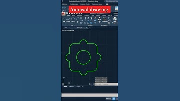 Autocad practice drawing mechanical | Autocad 2d drawing for beginners | #autocad @techstudybtech