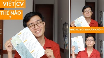 CÁCH VIẾT CV XIN VIỆC ỔN NHẤT CÓ THỂ | I AM MYSELF | LÂM À