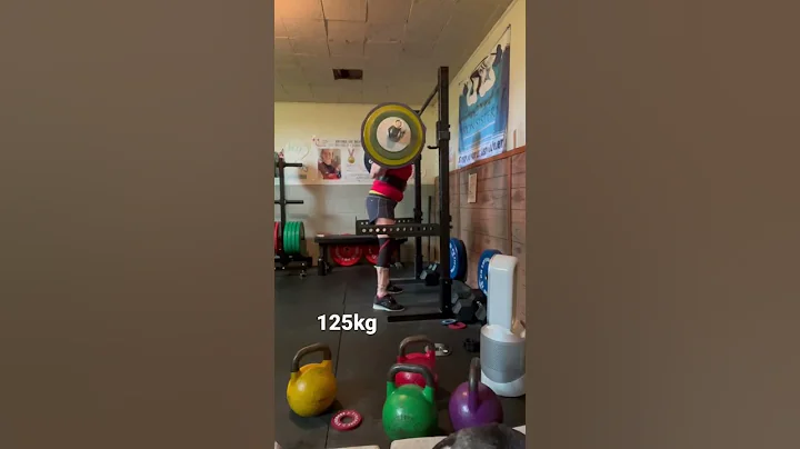 Squat 125kg.